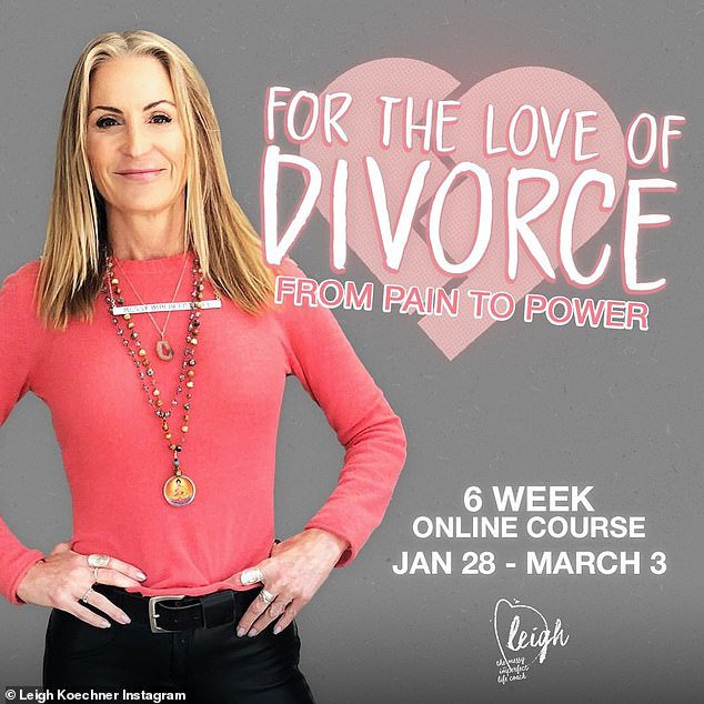 Leigh bo svoje izkušnje ločitve delila na seminarju. FOTO: instagram