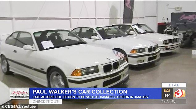 Zvezda je bil redek model BMW, kakršnih je imel Walker kar pet. FOTO: youtube