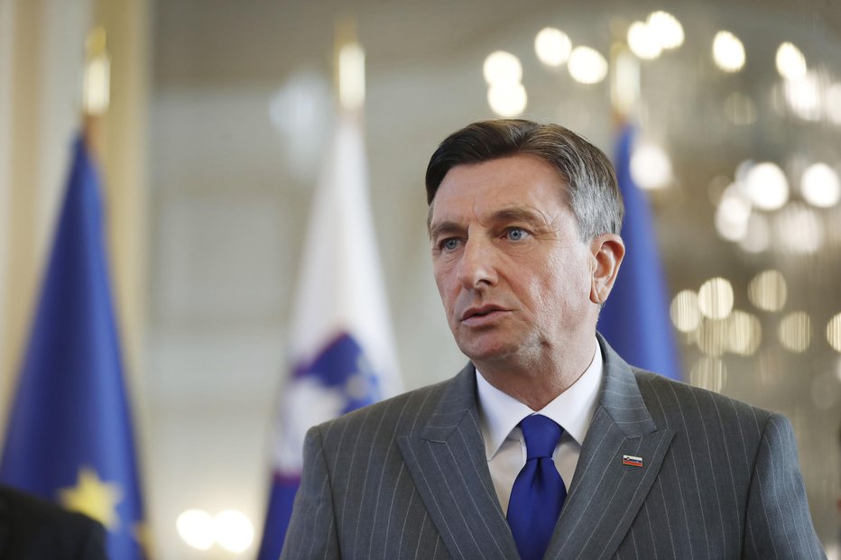 Fotografija: Predsednik republike Borut Pahor. FOTO: Leon Vidic, Delo