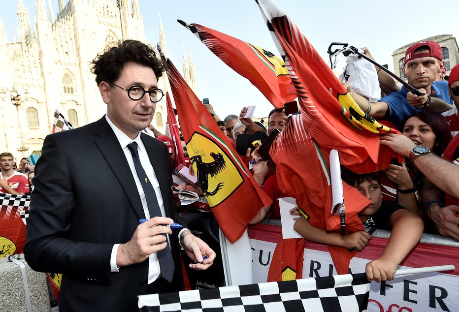 Fotografija: Mattia Binotto bi rad z zmago razveselil navijače Ferrarija. FOTO: Reuters