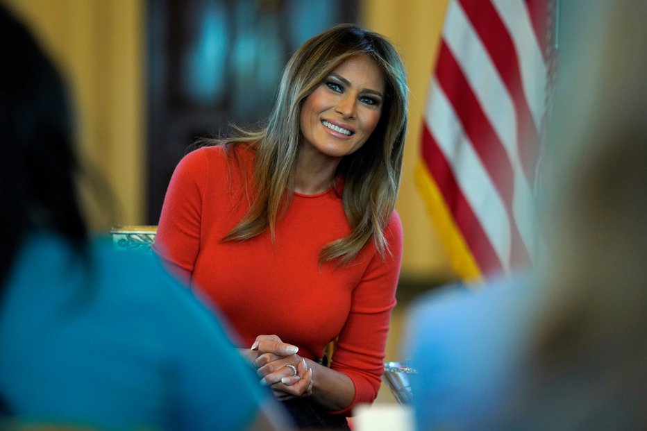 Fotografija: Znano je, da prva dama ZDA prihaja iz Sevnice. FOTO: Reuters