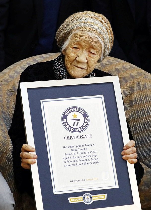 Pri 117 je uradno najstarejša. FOTO: Reuters