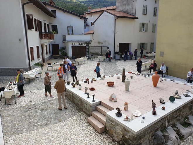 Prvi Festival keramike v središču Kanala FOTOGRAFIJE: Osebni Arhiv