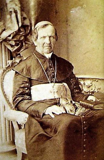 Fotografija: Edina fotografija Antona Martina Slomška iz leta 1862.