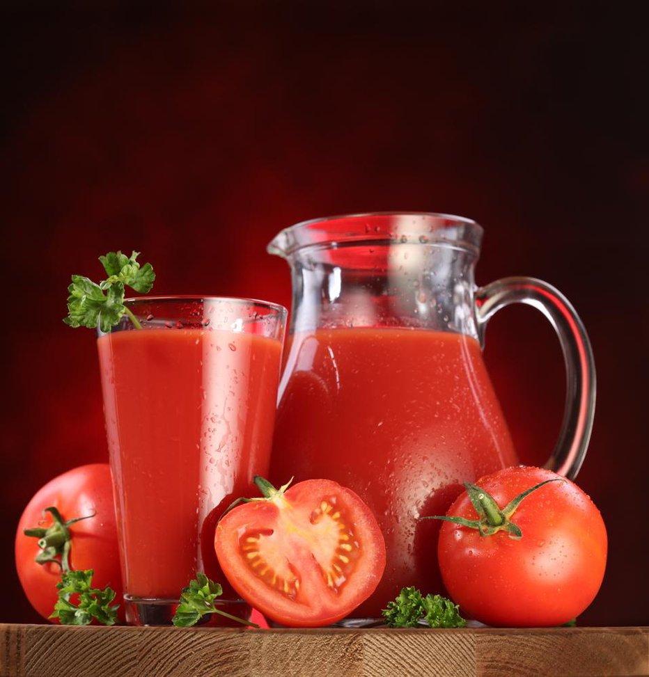 Fotografija: Za paradižnikov sok bodo veljala pravila, ki veljajo za sadne sokove. FOTO: Shutterstock
