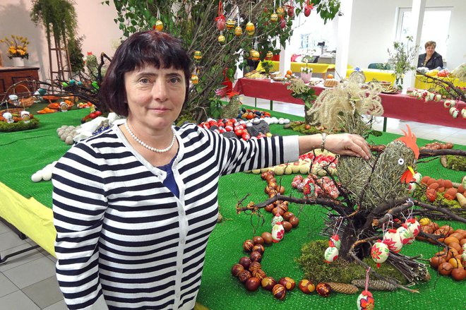 Darja Modic iz TD Krim napoveduje rekordnih 1500 pirhov.