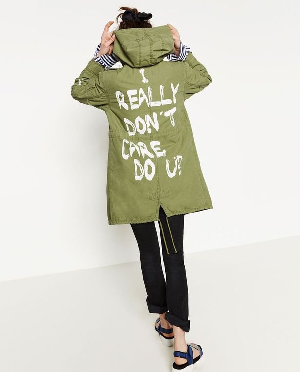 Gre za jakno, ki jo je bilo mogoče kupiti v trgovini Zara. FOTO: Zara