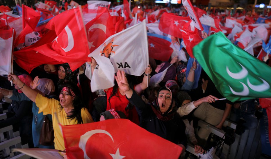 Fotografija: Volitve v Turčiji. FOTO: Reuters