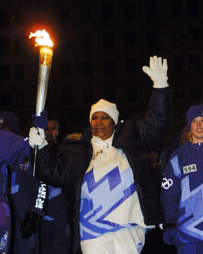 Leta 2002 je celo nosila olimpijski ogenj v Detroitu, svojem domačem mestu. FOTO: Getty images
