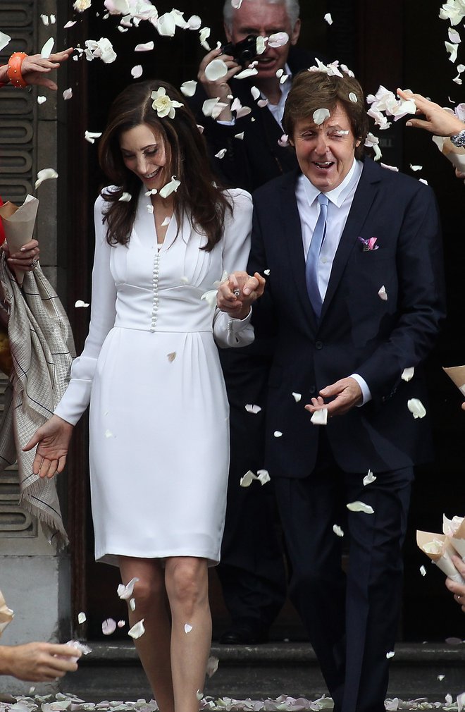 Paulu McCartneyju, danes srečnemu z Nancy, orgije niso nikoli dišale. Foto: guliver/getty images