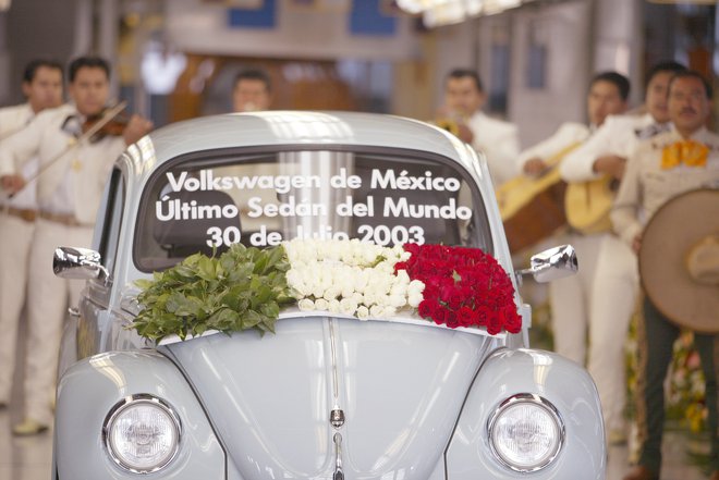 Zadnji klasični hrošč je s tekočega traku zapeljal 30. julija 2003 v mehiški Puebli.