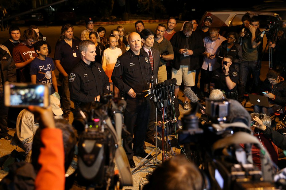 Fotografija: Policija je po smrti bombaša organizirala tiskovno konferenco. FOTO: Reuters