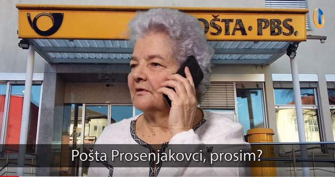 Pošta Prosenjakovci. FOTO: Youtube
