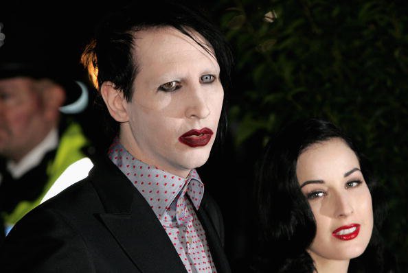 Dve leti je bila poročena z Marilynom Mansonom. Fotografije: guliver/getty images