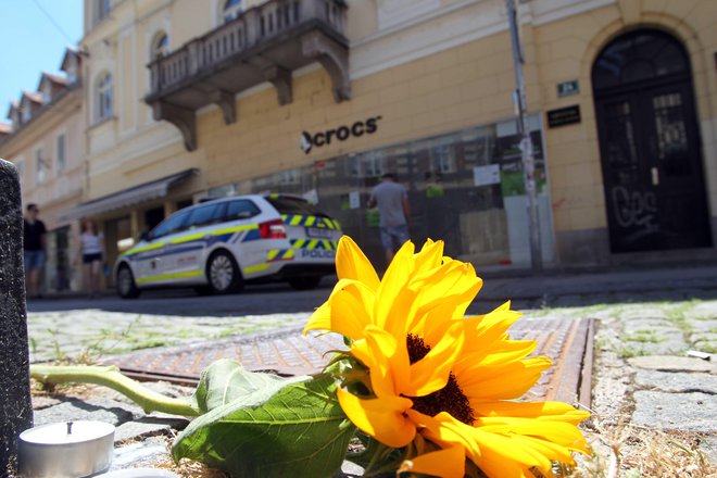 Uboj se je v Trubarjevi ulici v Ljubljani zgodil 18. junija lani. FOTO: Igor Mali
