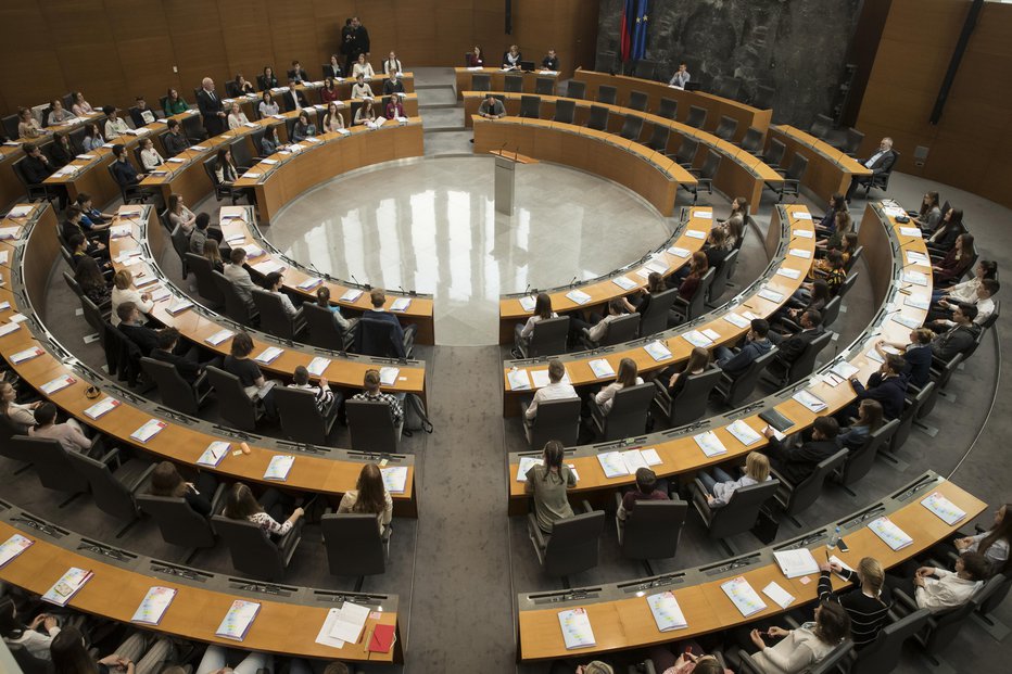 Fotografija: Slovenski parlament. FOTO: Uroš Hočevar, Delo