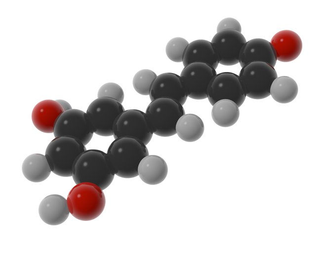 Molekula resveratrola FOTO: GETTY