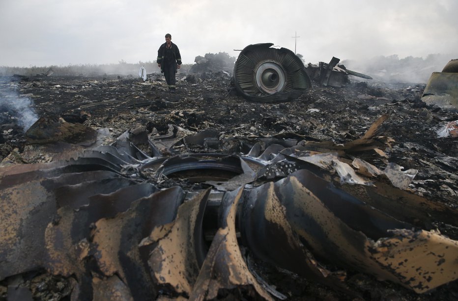 Fotografija: Zgodilo se je leta 2014 nad Ukrajino. FOTO: Reuters
