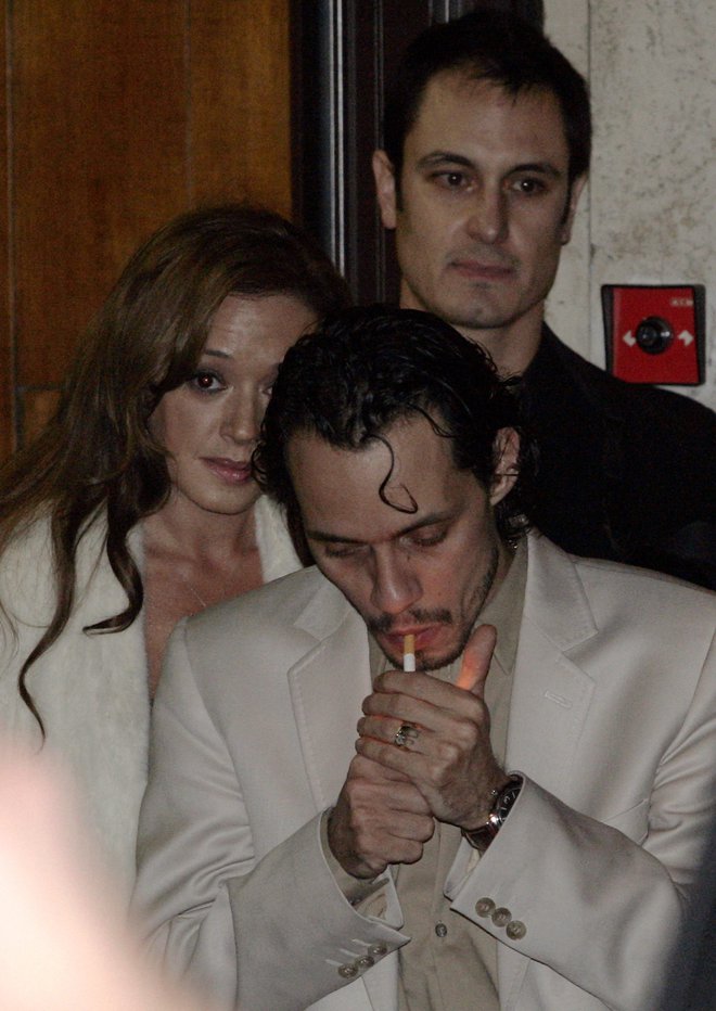 Marc Anthony in Leah Remini po večerji s Katie Holmes in Tomom Cruisom en dan pred poroko FOTO: Guliver/getty Images