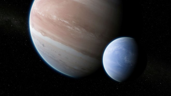 Eksoplanet Kepler-1625b kroži okoli zvezde z novoodkrito luno. Foto: REUTERS