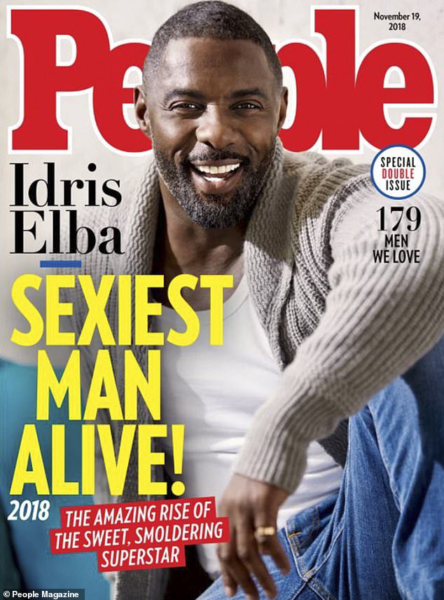 Najbolj seksi zemljan je Idris Elba!