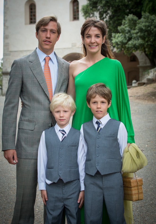 Tessy in princ Louis imata dva otroka.
