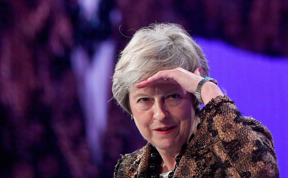 Fotografija: Britanska premierka Theresa May. FOTO: Reuters