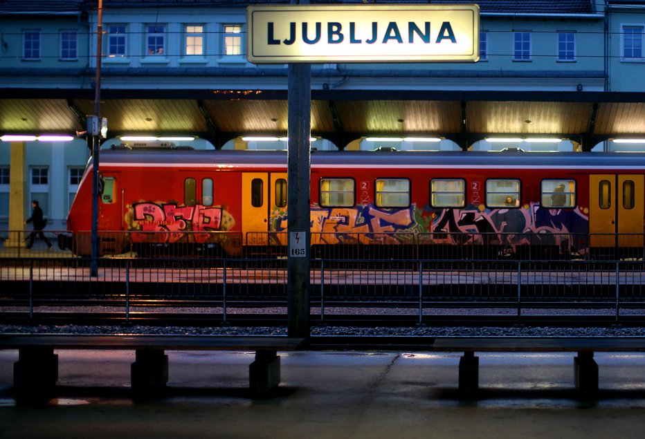 Fotografija: Železniška postaja Ljubljana FOTO: Tomi Lombar