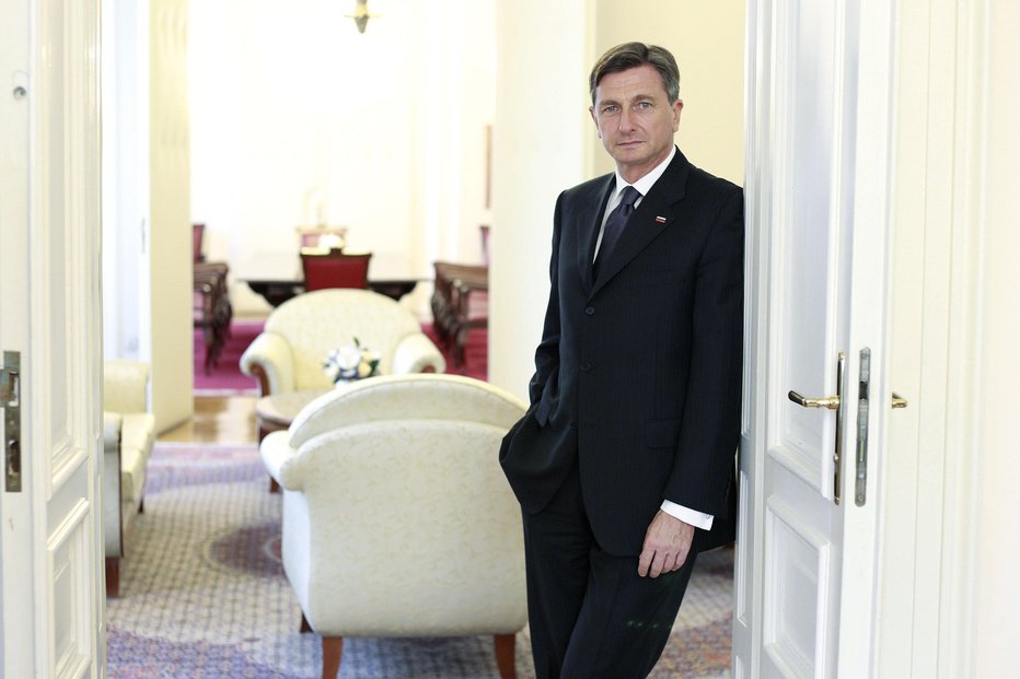 Fotografija: Predsednik dražave Borut Pahor. FOTO: Leon Vidic, Delo