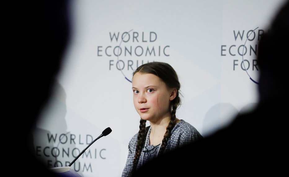 Fotografija: V Davosu je bila brez dlake na jeziku. FOTO: REUTERS