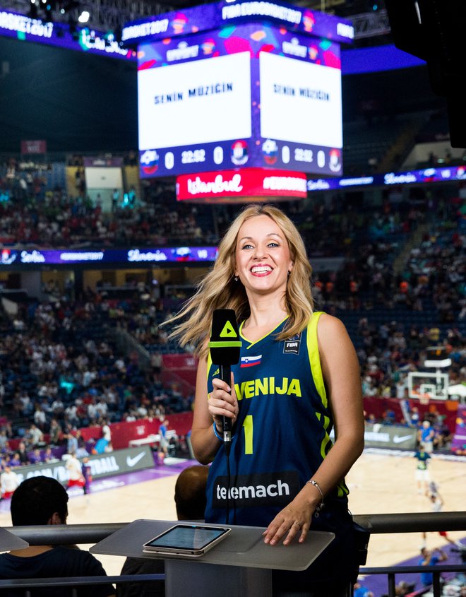 Sanja Modrić se veseli junija, ko bodo Slovenke nastopile na evropskem prvenstvu. FOTO: Vid Ponikvar/Sportida