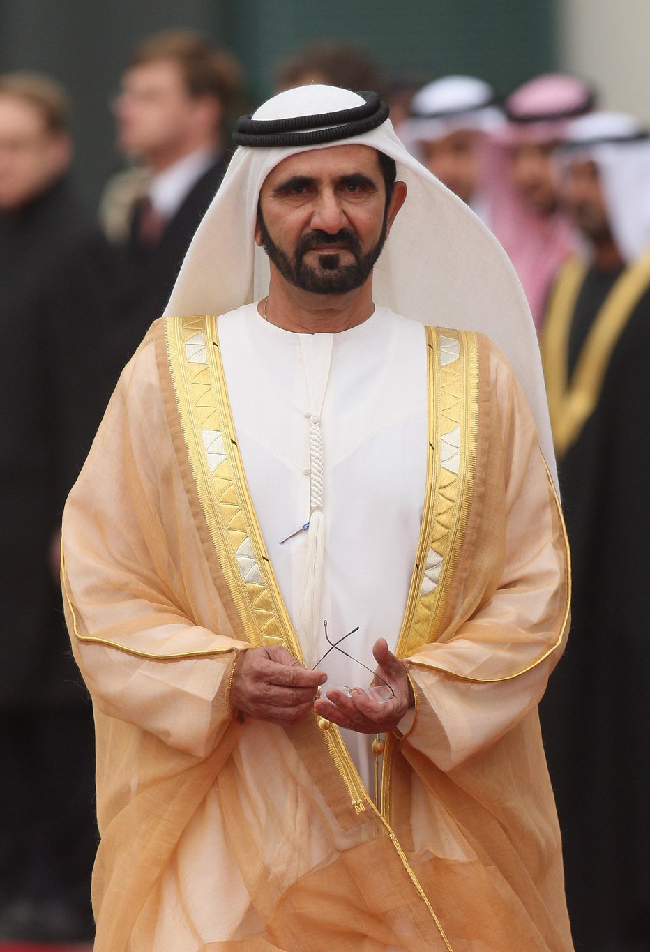 Fotografija: Mohammed bin Rashid Al Maktoum se ne ozira na sosede niti na zakone in predpise. FOTO: GULIVER/GETTY IMAGES