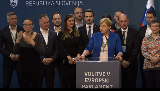 Ljudmila Novak bo zasedla evropski stolček. FOTO: Zaslonski posnetek