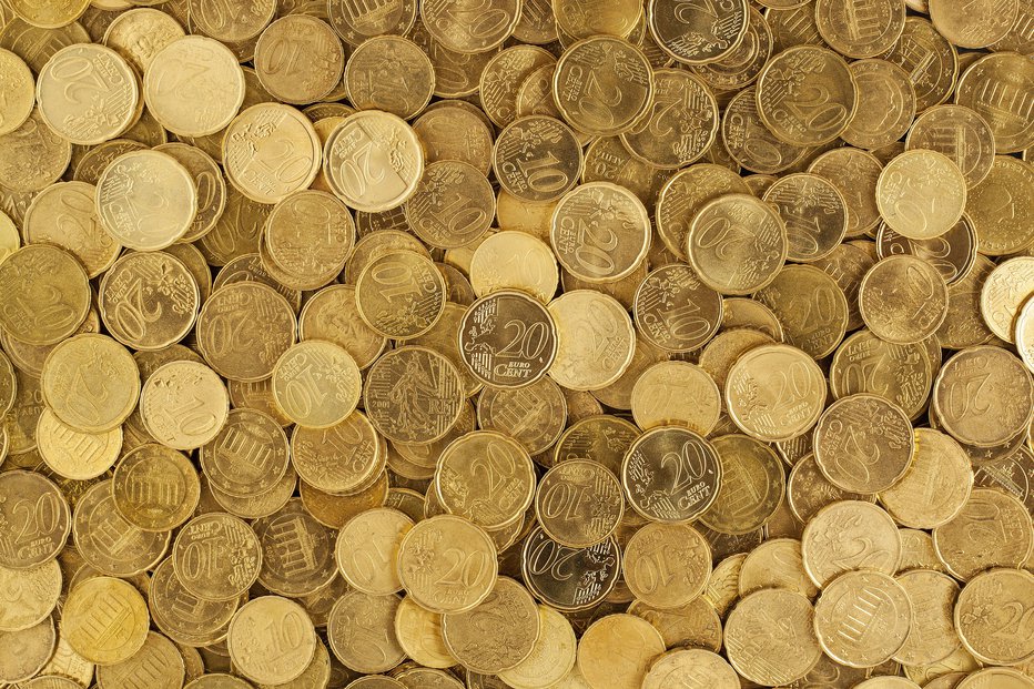 Fotografija: denar, euro FOTO: Pexels