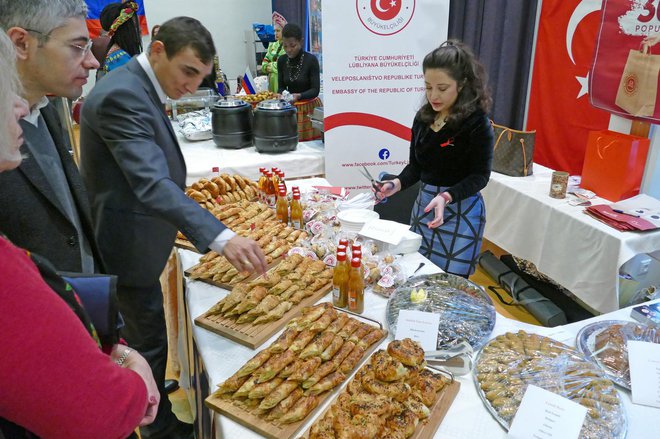 Veliko zanimanja je bilo za turško kulinariko.