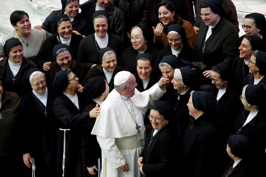 Fotografija: Papež Frančišek. FOTO: Remo Casilli, Reuters