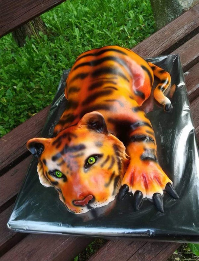 Torta ali tiger? FOTO: Osebni Arhiv