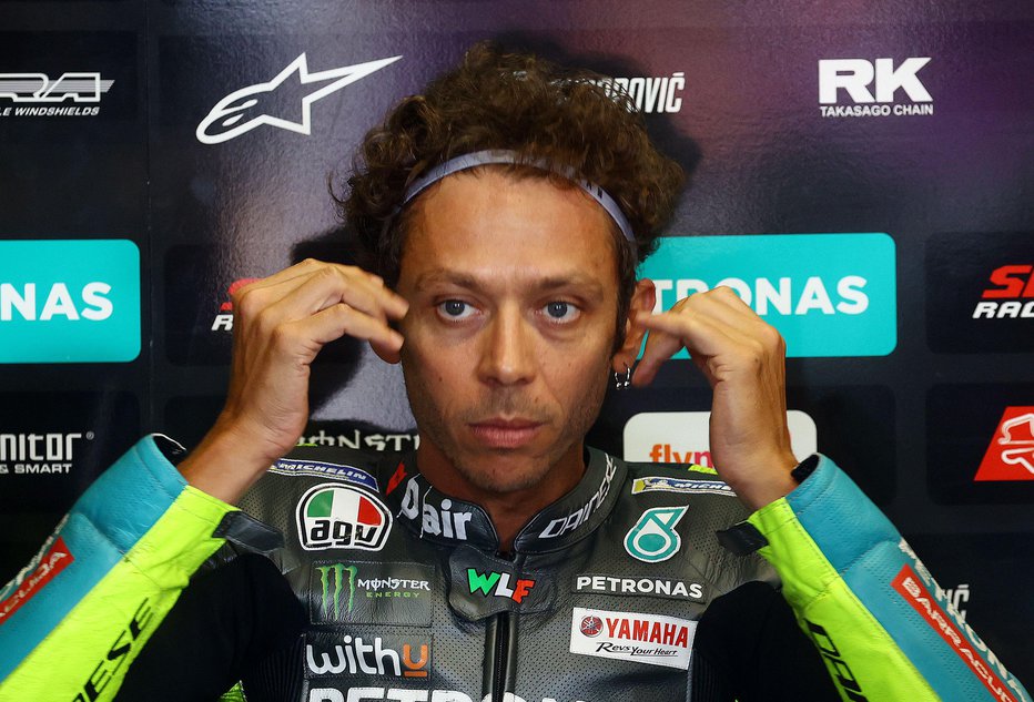 Fotografija: Valentino Rossi na zadnji dirki v Avstriji. FOTO: Borut Živulović, Reuters