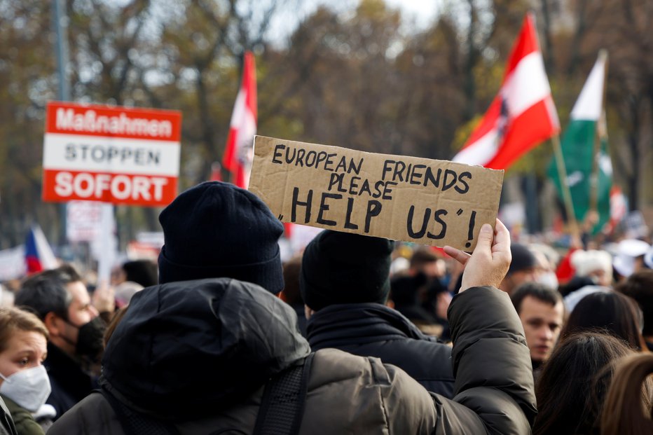 Fotografija: Demonstracije. FOTO: Leonhard Foeger, Reuters
