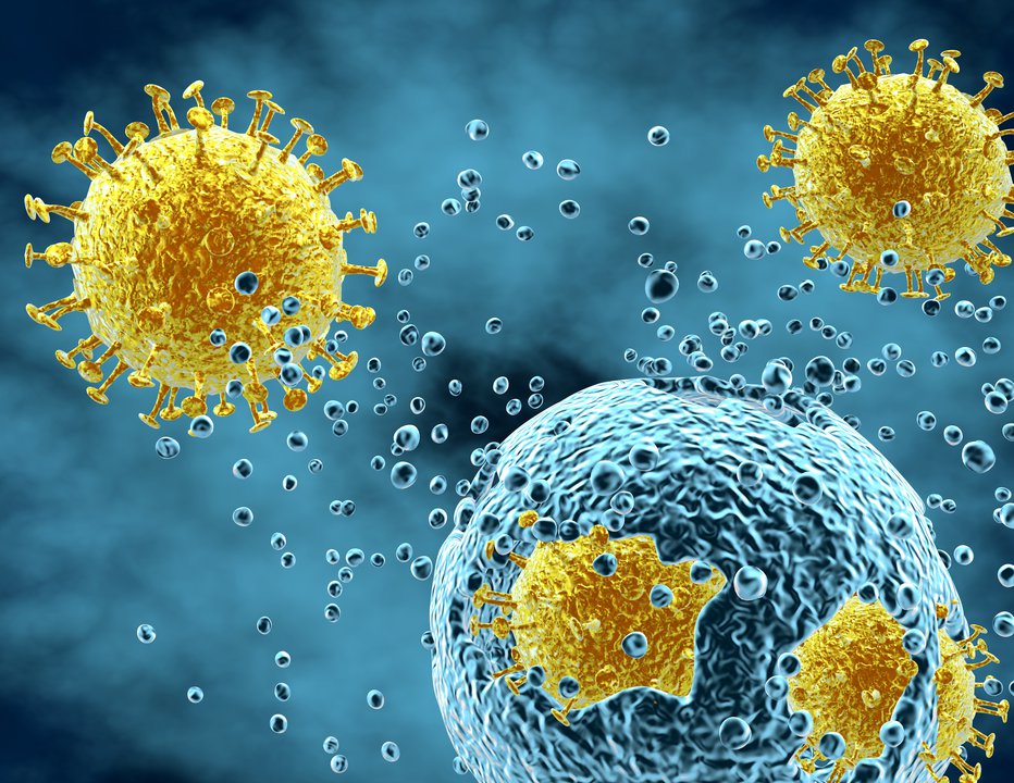 Fotografija: Respiratorni virusi so lahko prenosljivi in zelo odporni. FOTO: Image_jungle/Getty Images
