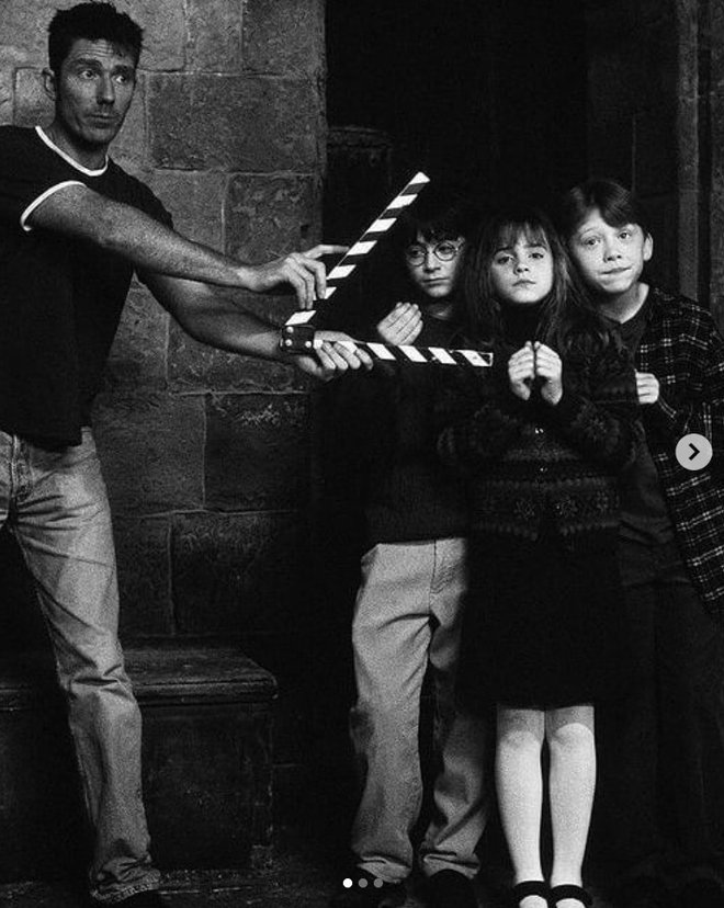 Pred kamerami filmov o Harryju Potterju so tako rekoč odraščali. FOTO: osebni arhiv
