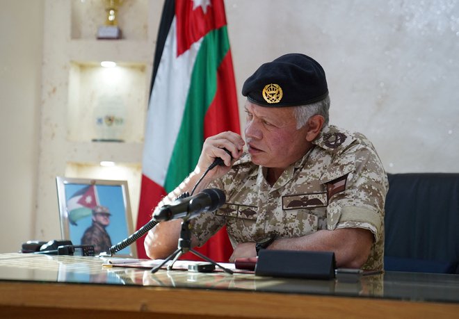 Jordanski kralj Abdulah II. bratove odločitve do zdaj ni komentiral. FOTO: Reuters
