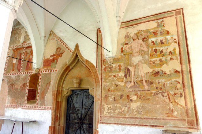 Znamenite crngrobske freske
