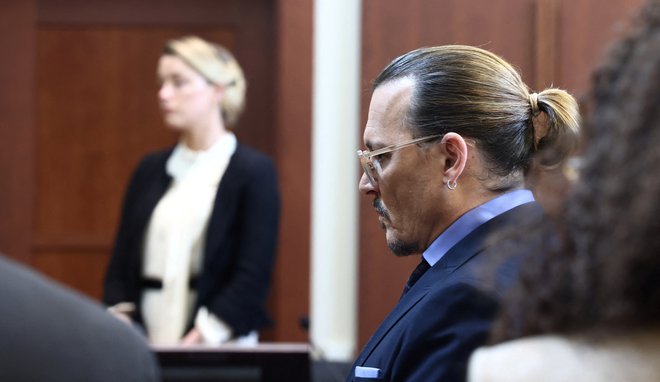 Amber Heard in Johnny Depp FOTO: Pool, Reuters

