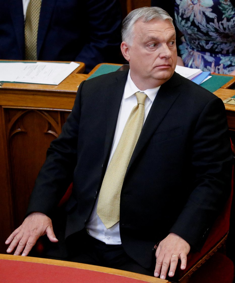 Fotografija: Madžarski premier Viktor Orban. FOTO: Bernadett Szabo, Reuters
