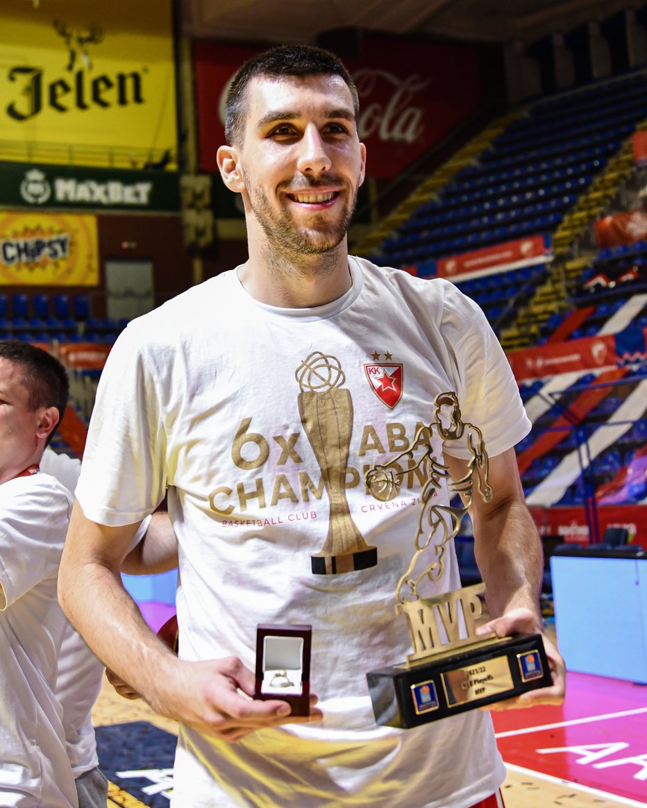 Fotografija: Ognjen Dobrić, MVP finalne serije. FOTO: ABA

