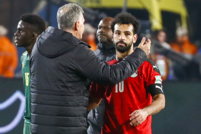 Mohamed Salah ne bo igral na SP. FOTO: Khaled Desouki/AFP
