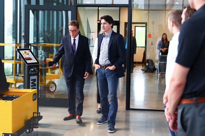 Kanadski premier Justin Trudeau. FOTO: Evan Buhler, Reuters
