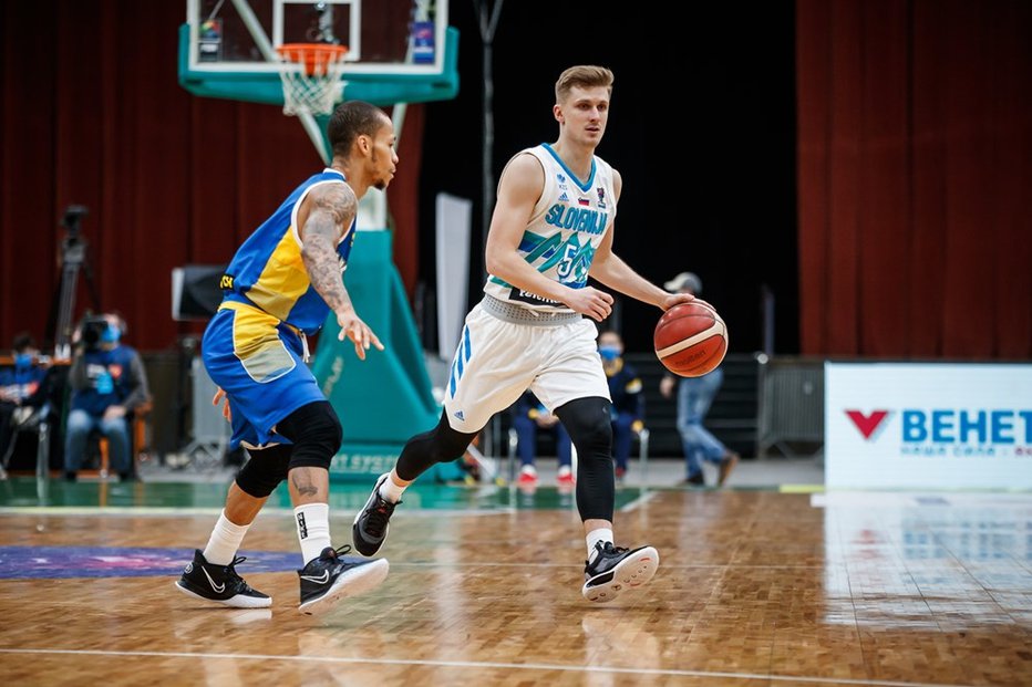 Fotografija: Luka Rupnik bo 12. slovenski mož na EP. FOTO: FIBA
