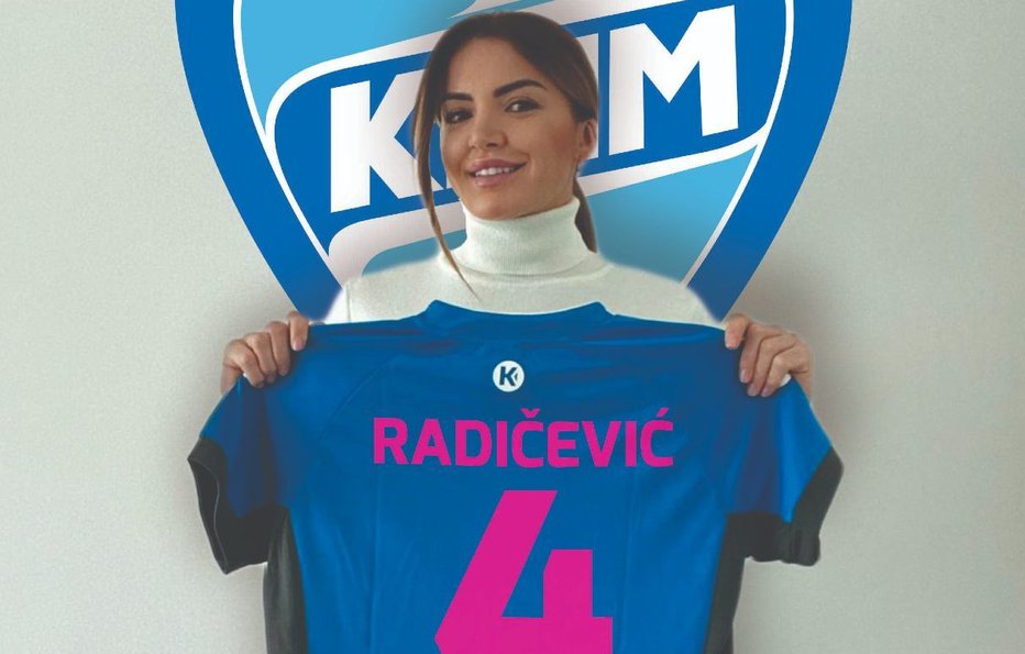 Fotografija: Jovanka Radičević bo tudi pri Krimu nosila številko 4. FOTO: RR Krim
